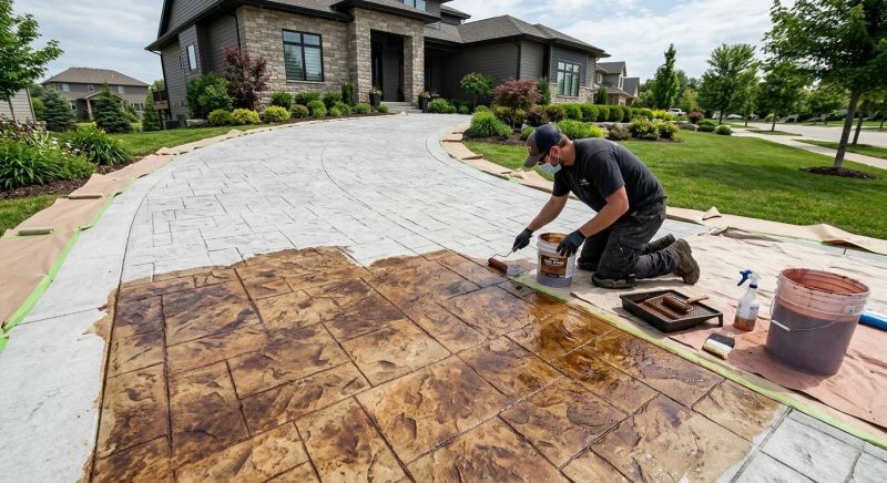 Driveway Refinishing in Frisco, TX