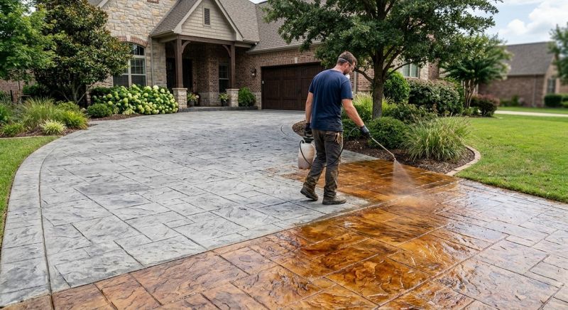 Garage Concrete Finishing in Dallas, TX