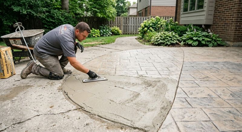 Patio Stamping in Fort Worth, TX