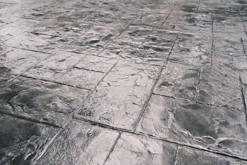 Stamped Concrete Installation in Fort Worth, TX